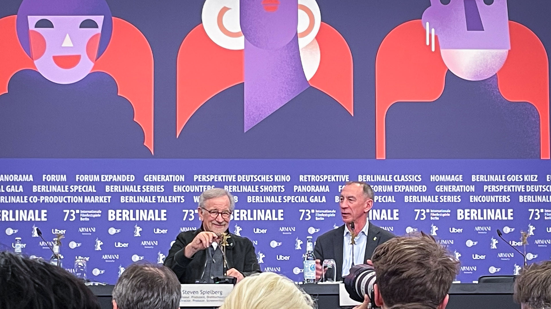 Berlinale 2023 : Conférence de presse de Steven Spielberg image