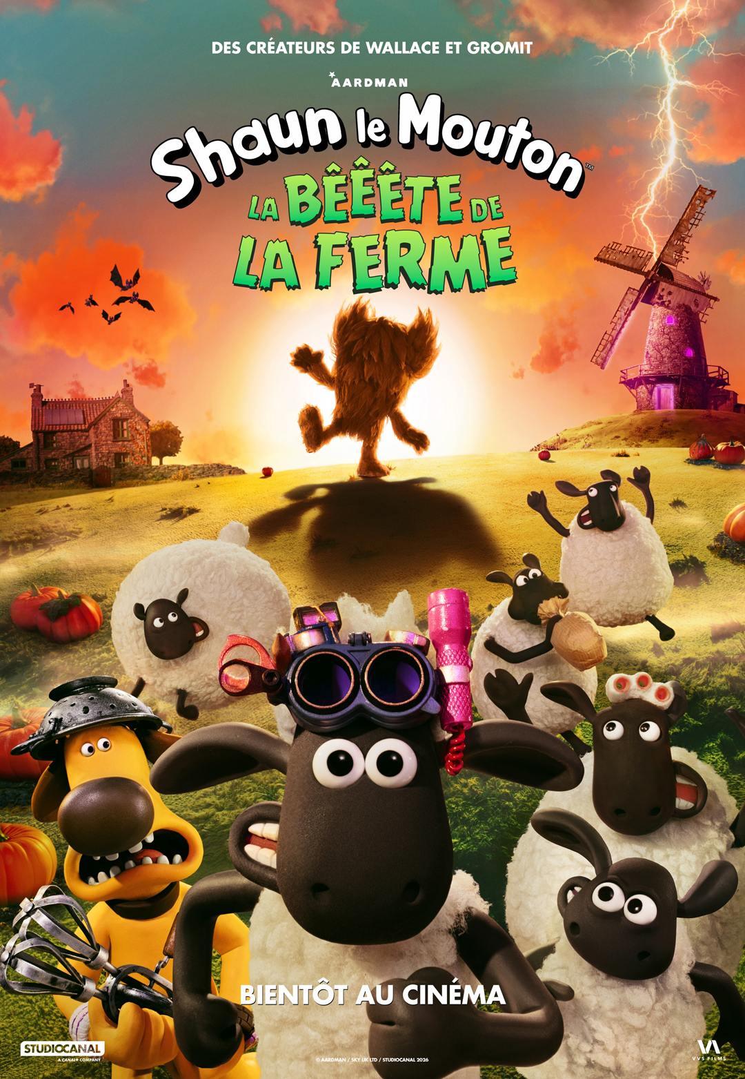 Shaun le mouton: La bêêête de la ferme (Shaun The Sheep: The Beast of Mossy Bottom)
